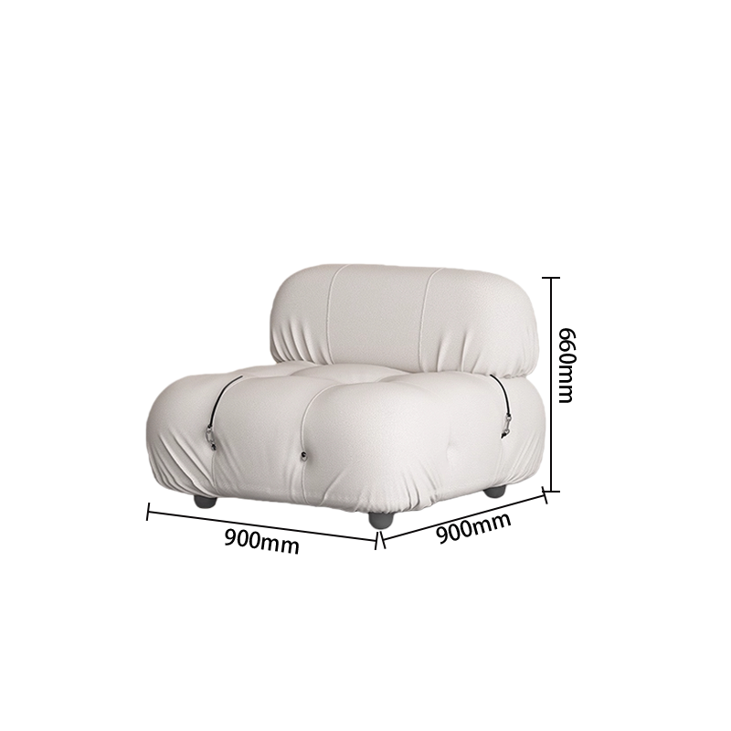 ソファ　アームレスト　カウチソファ　ファブリックソファ　高級ソファ　モダンソファ　フットレスト　上質な金具　多色選択可能　JYSF-N042