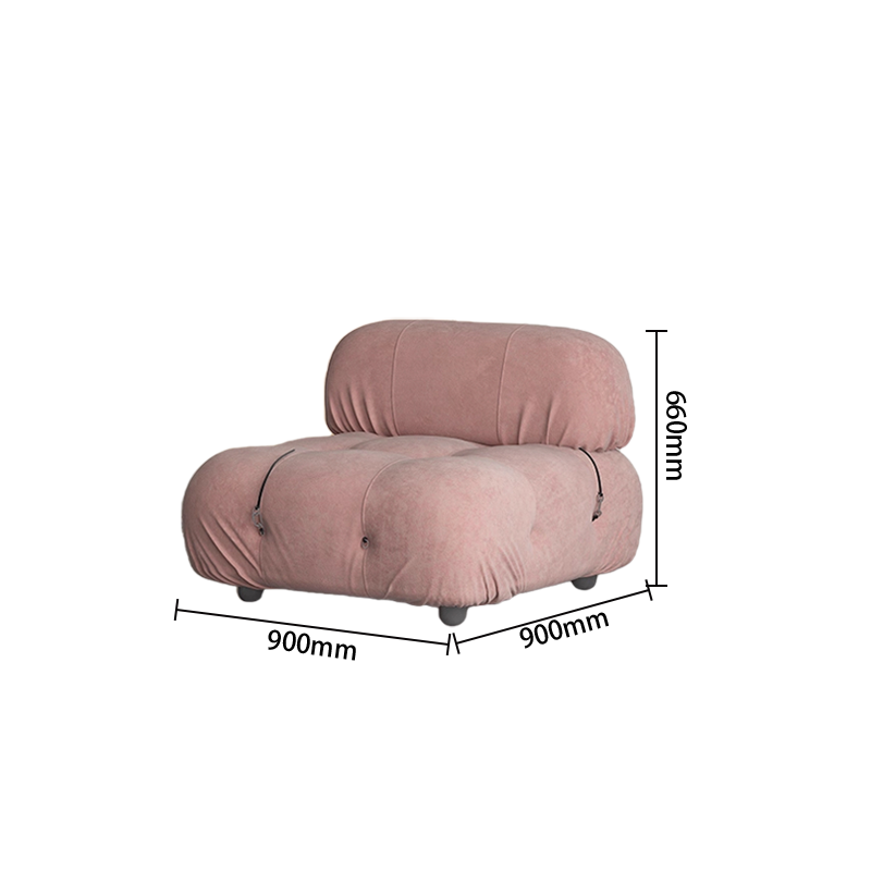 ソファ　アームレスト　カウチソファ　ファブリックソファ　高級ソファ　モダンソファ　フットレスト　上質な金具　多色選択可能　JYSF-N042