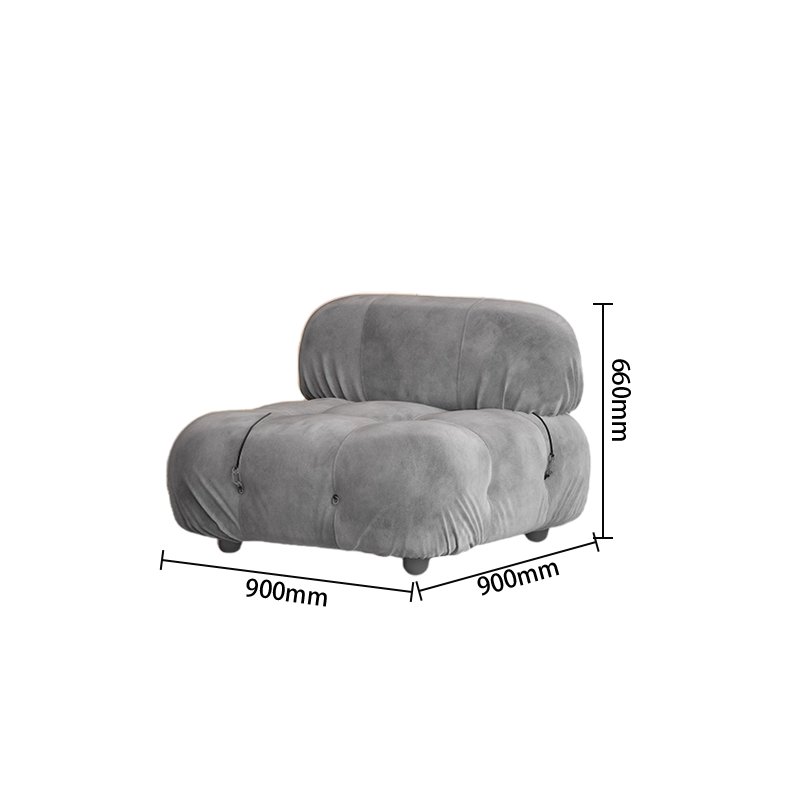 ソファ　アームレスト　カウチソファ　ファブリックソファ　高級ソファ　モダンソファ　フットレスト　上質な金具　多色選択可能　JYSF-N042