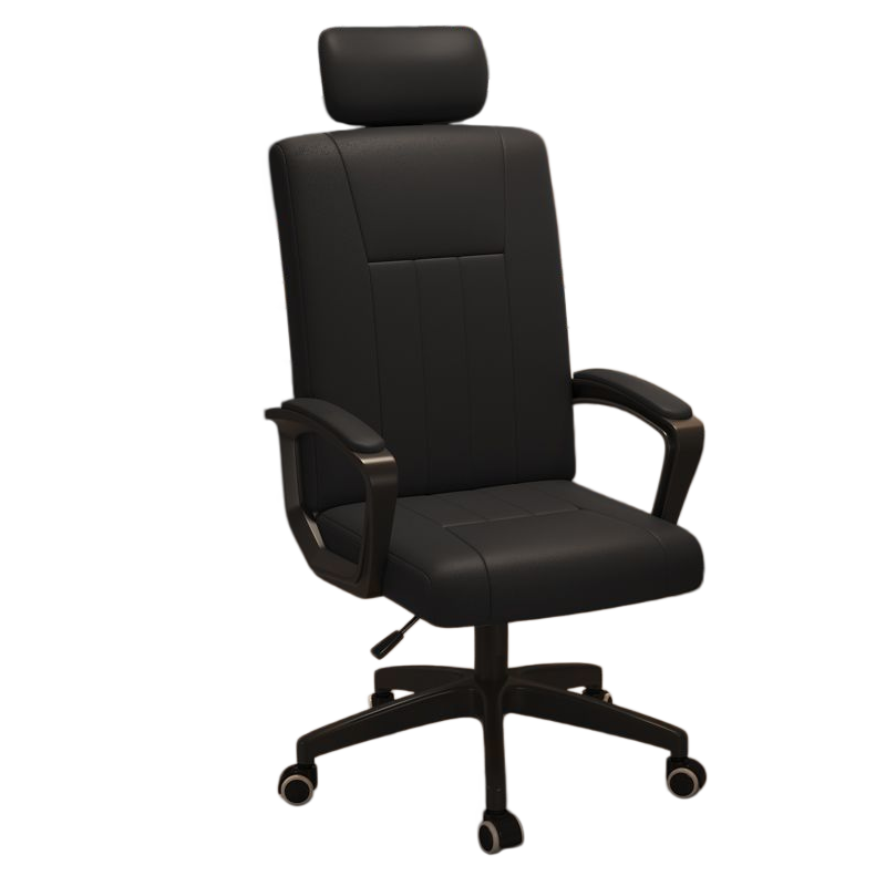 ワークチェア　オフィスチェア　事務椅子　回転可能　キャスター付き　ヘットレスト　ファブリック　カーキ　カスタマイズ可能　LBY-N034