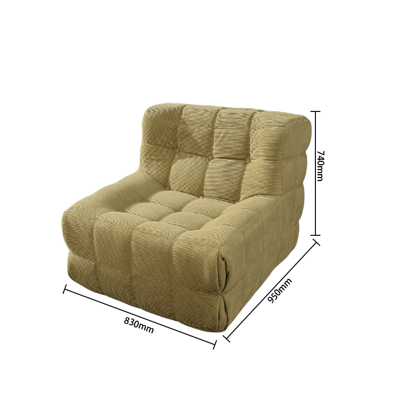 ソファ　ローソファー　アームレスソファ　リビング用ソファ　在宅用　1人掛け　人間工学　フィット感　上質　カスタマイズ可能　YSSF-N008