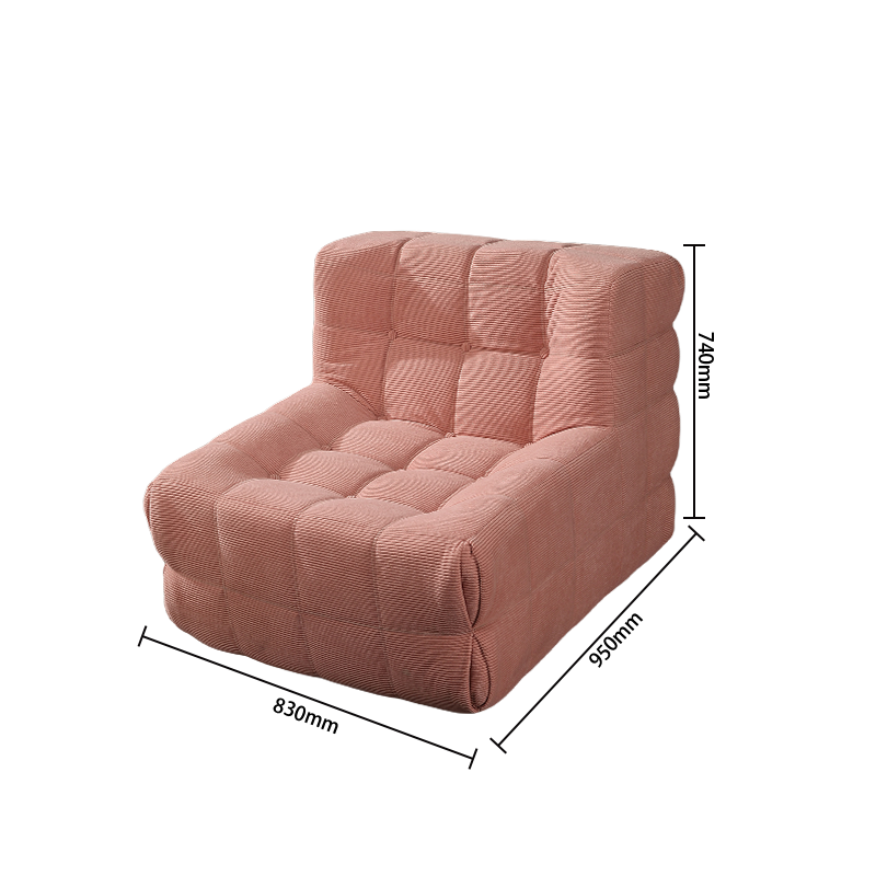 ソファ　ローソファー　アームレスソファ　リビング用ソファ　在宅用　1人掛け　人間工学　フィット感　上質　カスタマイズ可能　YSSF-N008