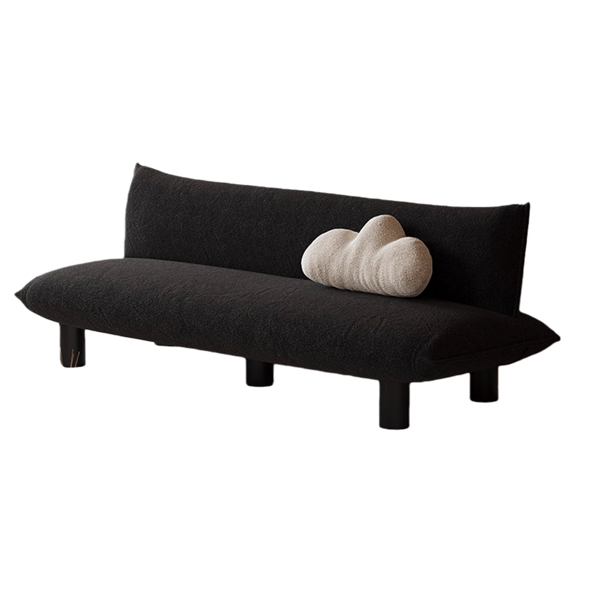 ソファ　カウチソファ　ファブリックソファ　高級ソファ　炭素鋼脚部　頑丈なフレーム　ウレタンフォーム充填　組立必要　JYSF-N040