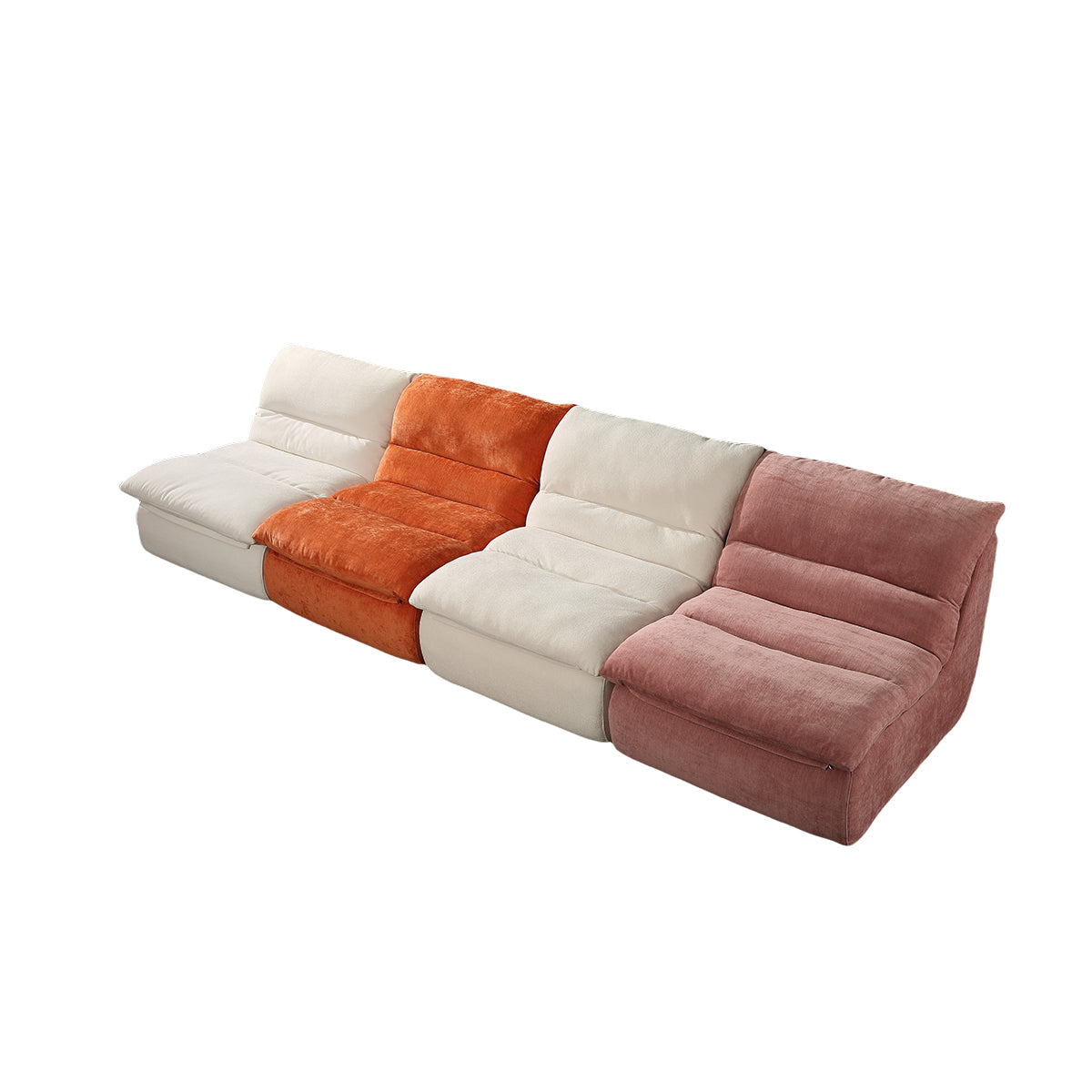 ソファ　ローソファー　リビング用ソファ　在宅用　ロータイプ　人間工学　1人掛け　フィット感　ホワイト　カスタマイズ可能　YSSF-N014