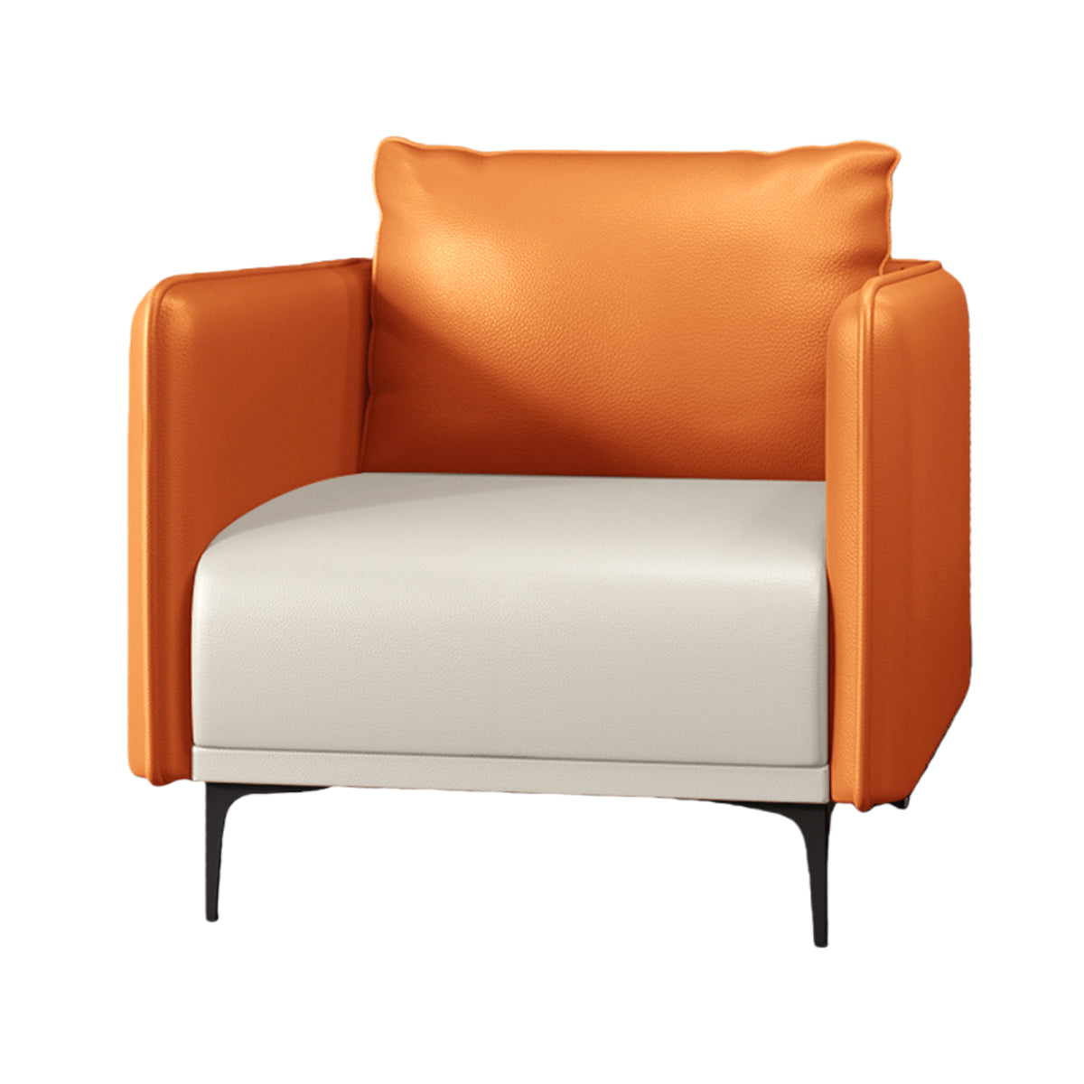 ソファセット　ハイバックソファ　椅子　応接ソファ　アームソファ　ビジネスソファセット　1掛け　相談用　オフィス用　受付用　JDSF-N047