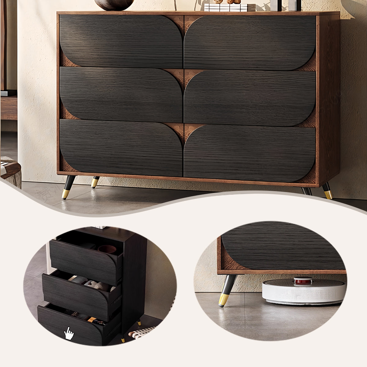 収納キャビネット　ロッカー　キャビネット　ラック　木製棚　収納棚　大容量収納　ユニークなデザイン　組立必要　JYCWG-N030