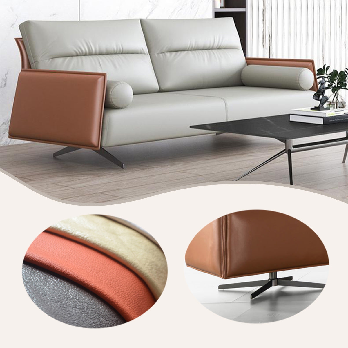 ソファセット　ハイバックソファ　椅子　応接ソファ　アームソファ　ビジネスソファセット　相談用　オフィス用　受付用　無垢材　JDSF-N055