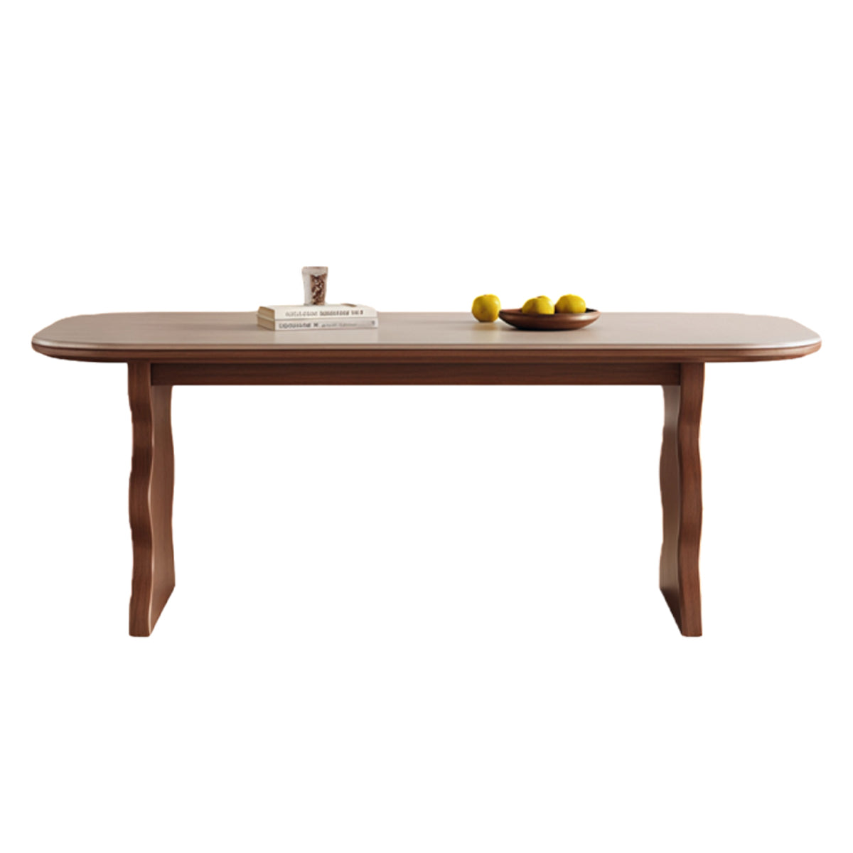 ダイニングテーブル　頑丈なフレーム　机　つくえ　リビングテーブル　食卓　センターテーブル　ウエーブデザイン脚部　組立必要　CZ-N044